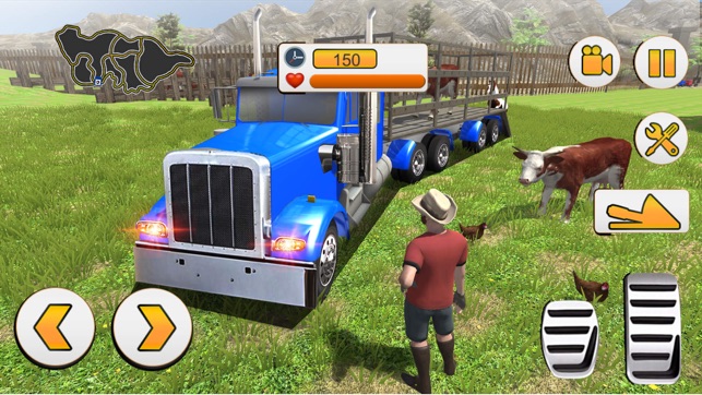 動物園動物運輸車 - 卡車駕駛模擬器(圖2)-速報App