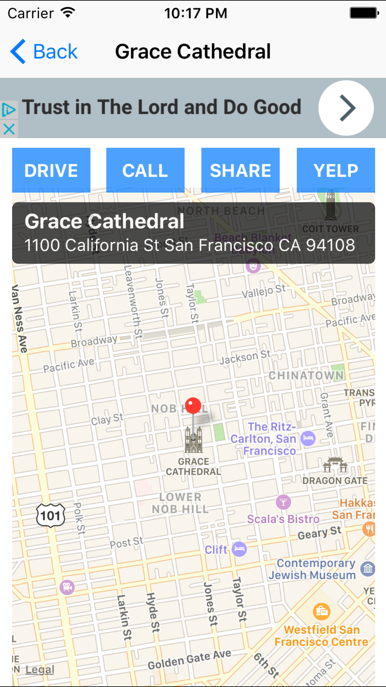Church Finder: Find & Locate Nearby Churches