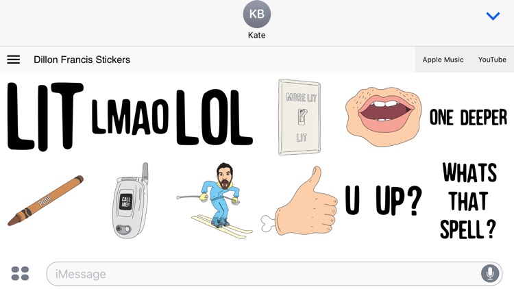 Dillon Francis Stickers screenshot-4
