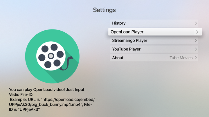 Screenshot #2 pour Tube Movies