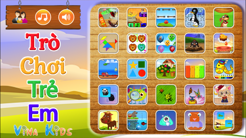 Game Trẻ Em: Trò Chơi Giáo Dục cho Bé - 25 trong 1 - 1.2 - (iOS)