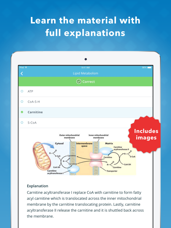 Screenshot #6 pour Biochemistry Mastery