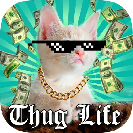 Наклейки для фото Thug Life - Фотопринтеры Читы