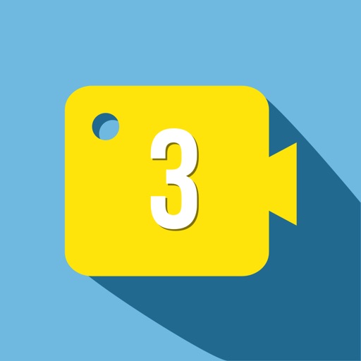 3Seconds - video diary, every day journal Icon