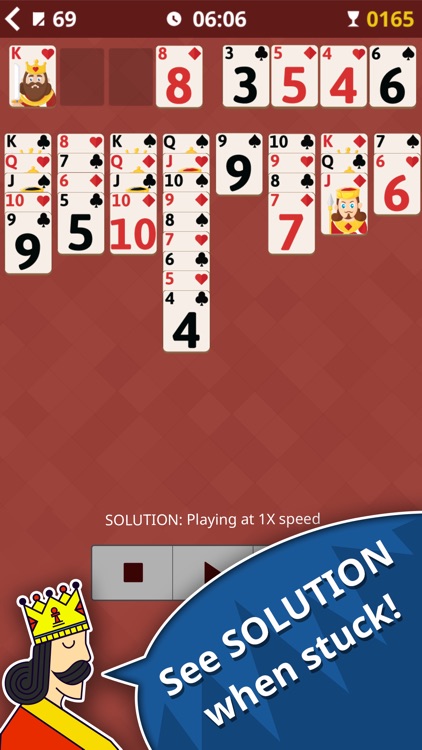 FreeCell Solitaire .