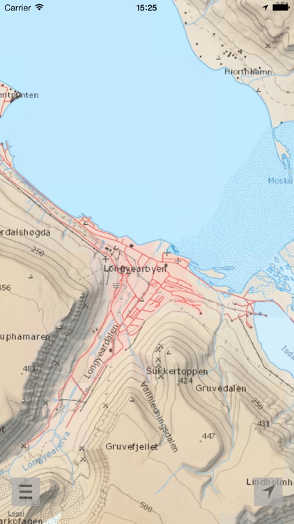 Here and there+ Svalbard (with offline maps)