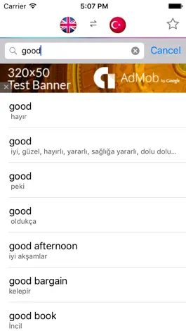 Game screenshot Turkish English Dictionary mod apk