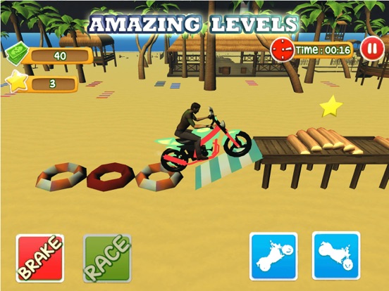 Screenshot #6 pour Blocky Super Moto Bike Rider