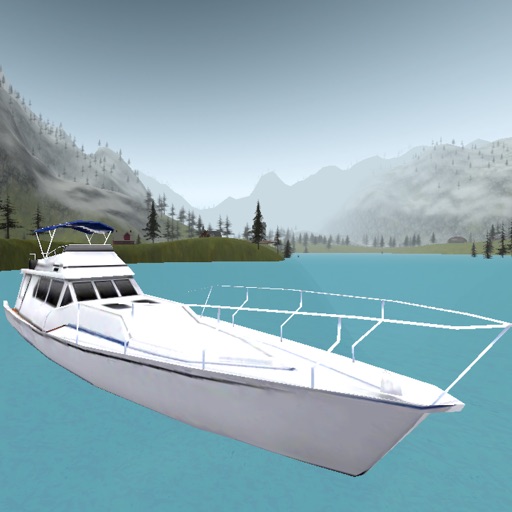 Extreme Boat Driving & Mountain Lake Parking icon