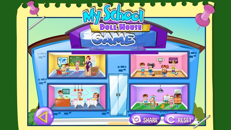 My School Doll House Game.s for Girls