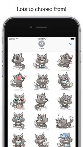 Game screenshot WolfMoji - Wolf emoji & Stickers apk