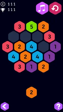 Game screenshot Merge 7 Hex Puzzle apk