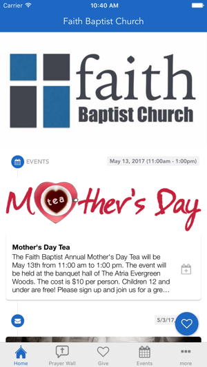 Faith Baptist Spring Hill(圖2)-速報App