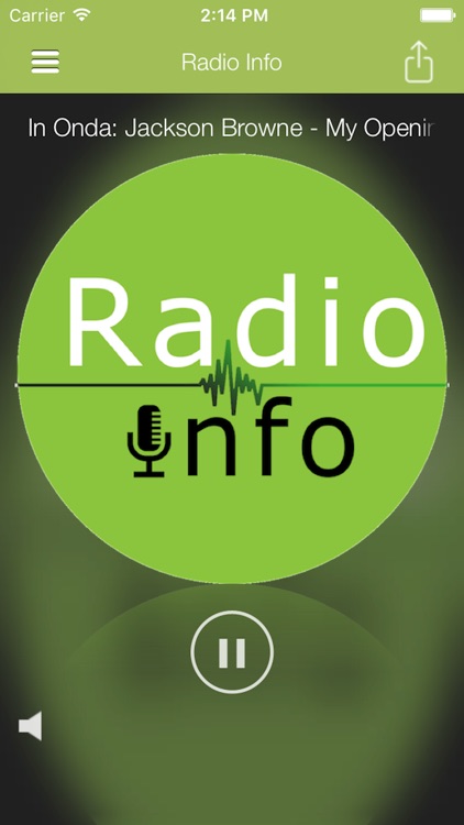 RADIO INFO