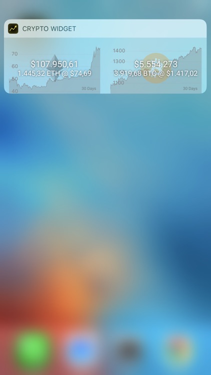 Crypto Currency Widget & Complication: Ethereum