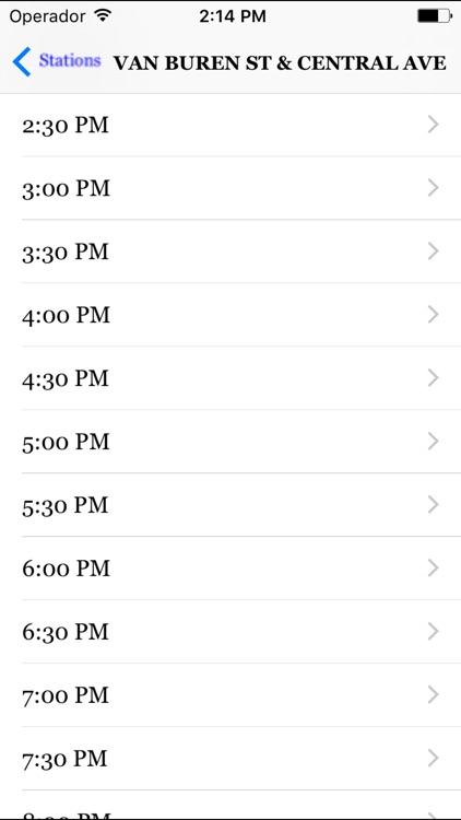 Phoenix Light Rail Timetable (No Ads)