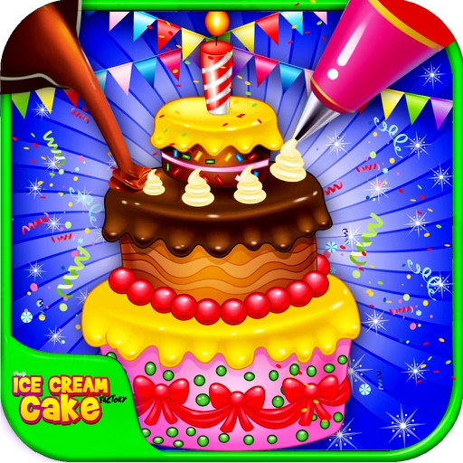 Party Ice Cream Cake Factory - Junior Chef Cooking icon