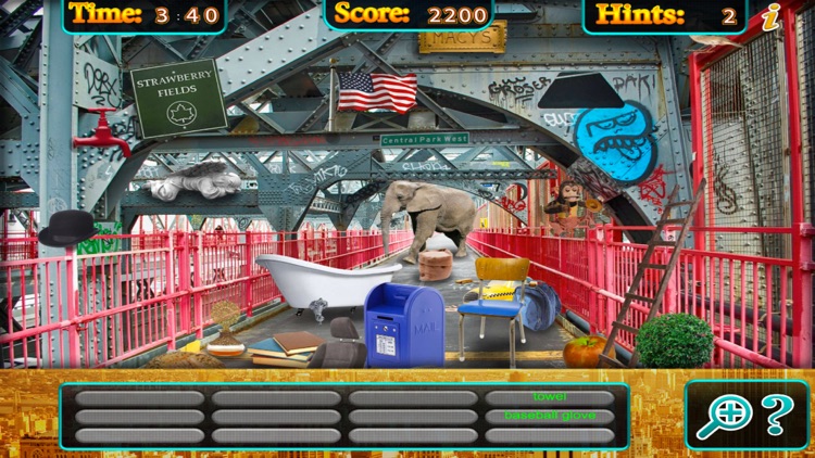 Hidden Objects Florida to New York Vacation Time screenshot-4