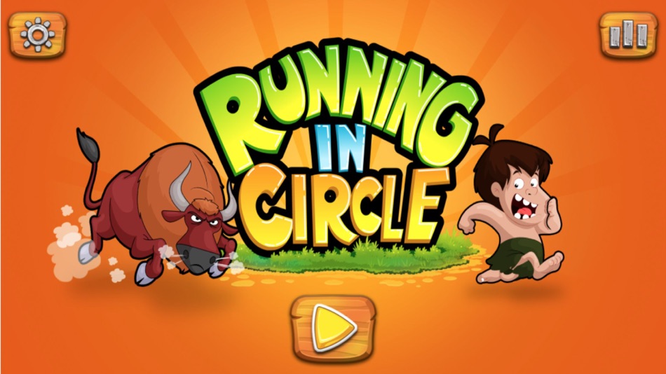 #1. Running in Circle (iOS) Podle: Avakai Games