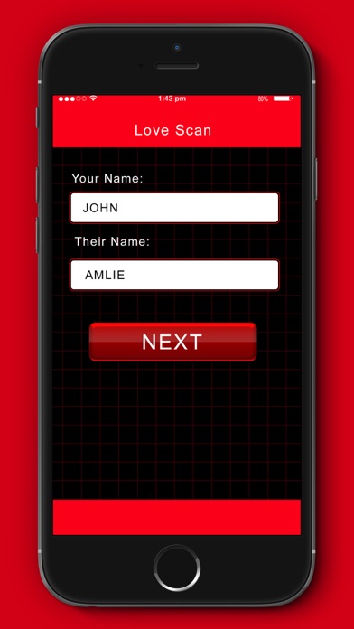 Screenshot #1 pour Love Finger Scanner- Love Calculator