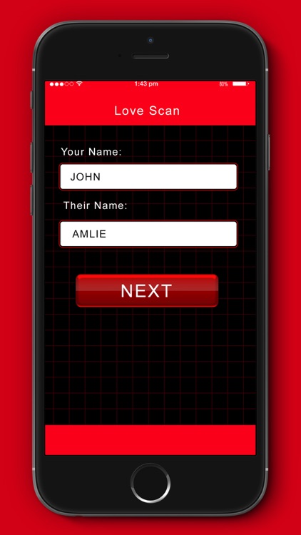 Love Finger Scanner- Love Calculator