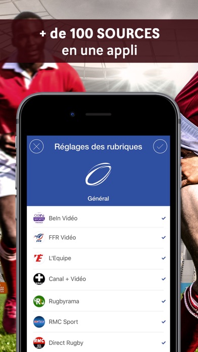 Screenshot #2 pour Rugby Addict : l’app 100% rugby
