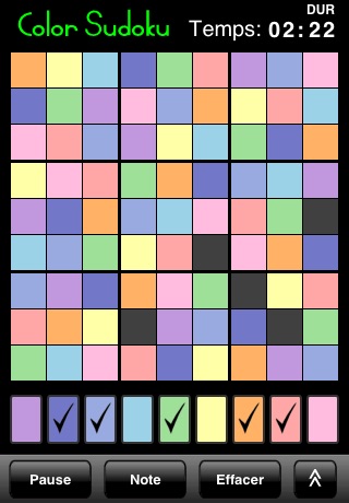 Screenshot #3 pour Color Sudoku
