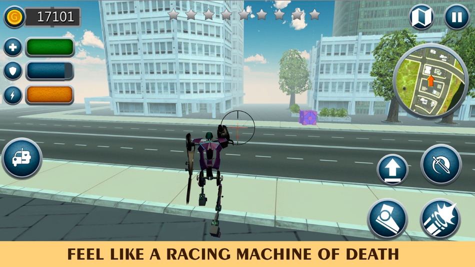 Transforming Bike Robot Race 3D - 1.0 - (iOS)