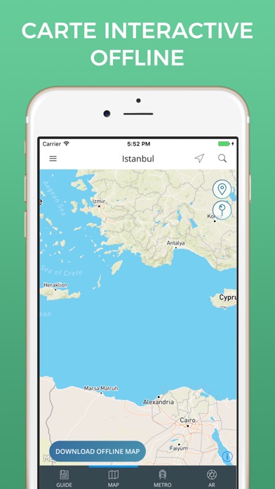 Screenshot #3 pour Istanbul Guide Voyage avec Offline Maps