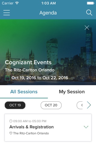 Cognizant Events screenshot 3