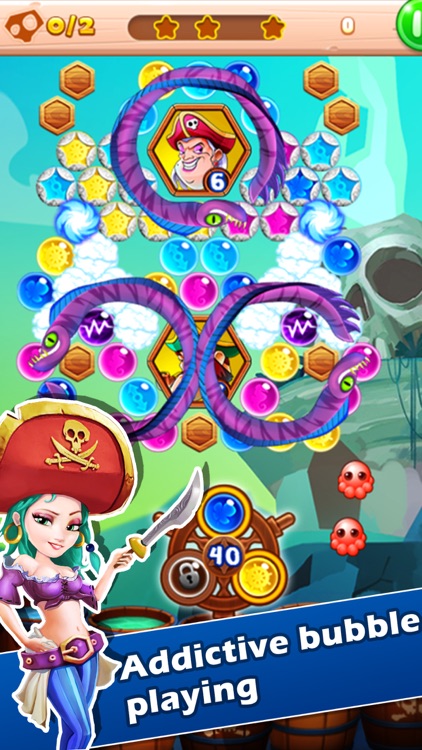 Bubble Pirates - Bubble Shooter puzzle game!