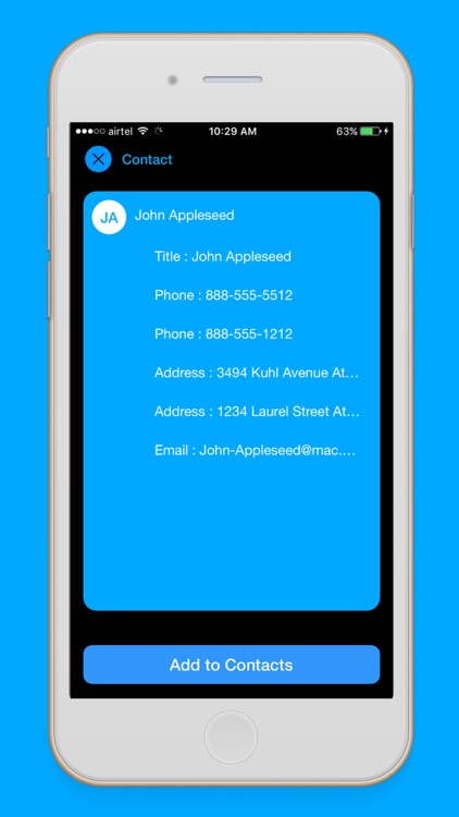 Share and Scan Contact screenshot-4