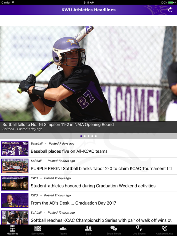 Screenshot #5 pour Kansas Wesleyan Coyotes