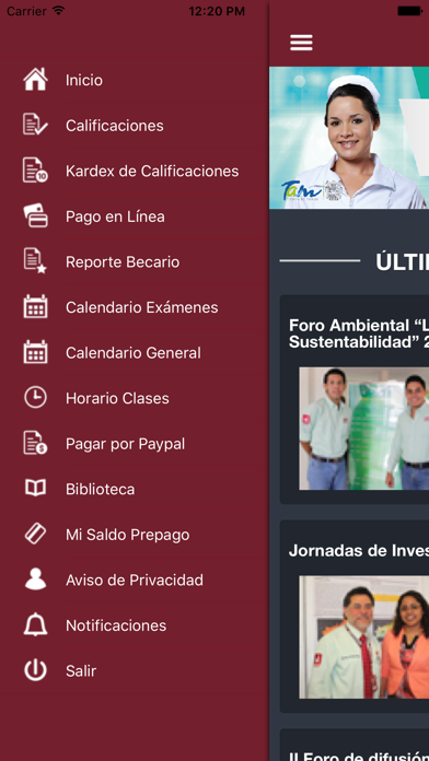 App screenshot