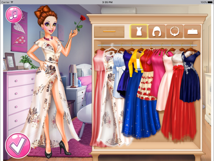 公主的华丽换装秀