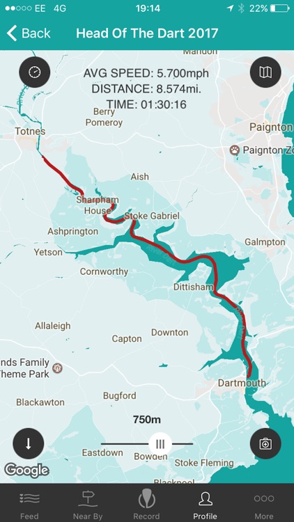 GeoSUP Stand up Paddleboarding App screenshot-4