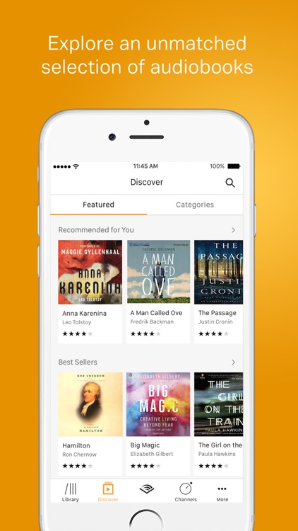 Audible – audio books, original series & podcasts