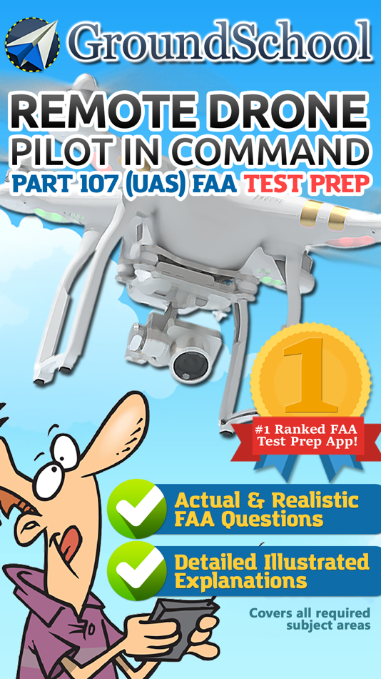 Drone Pilot (UAS) Test Prep - 10.3.2 - (iOS)