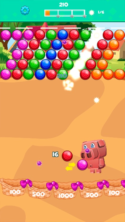 Pinky Pig Bubble Shooter