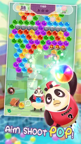 Game screenshot Panda Bubble : Love Story apk