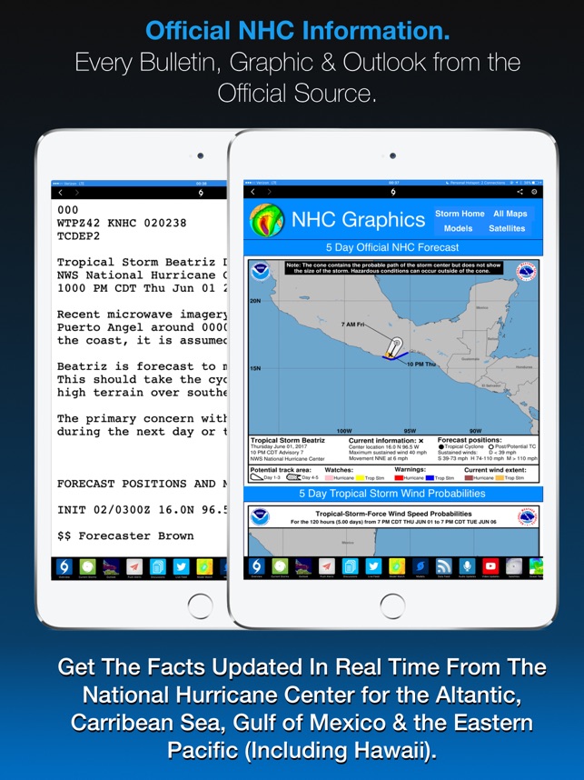 Hurricane Tracker For iPad(圖2)-速報App