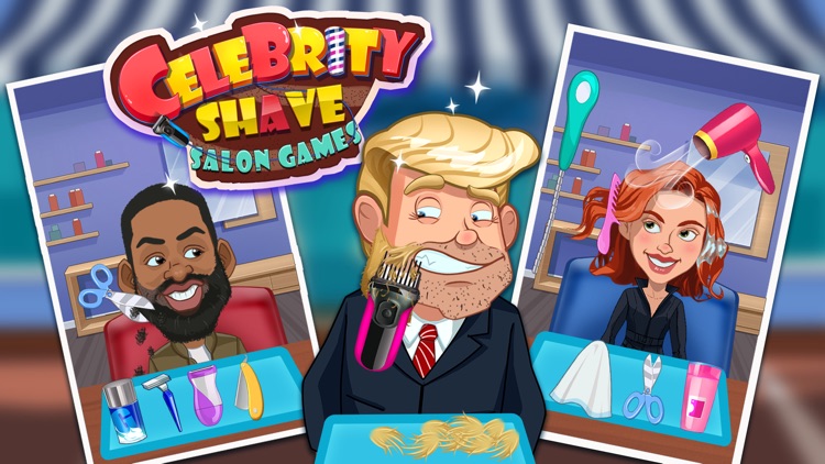 Kids Celebrity Hair Shave - Salon Games
