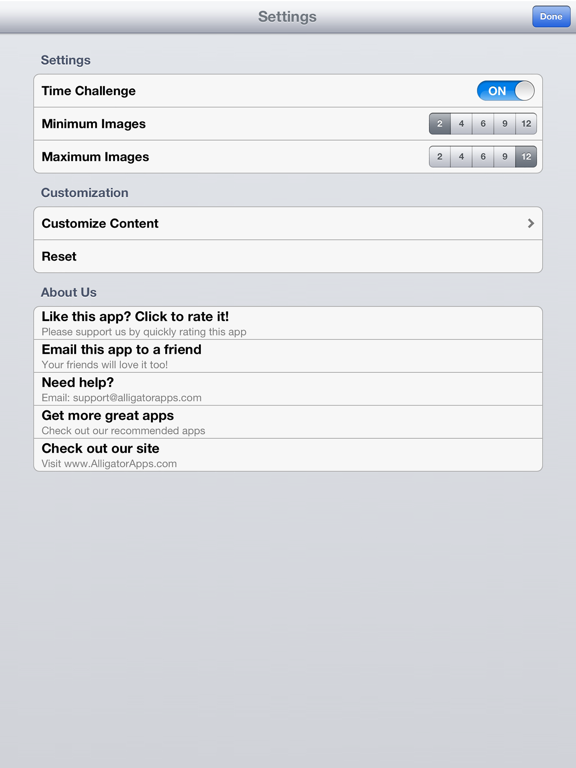 Learn English Vocabulary Pop Quiz iPad screenshot 4 - Education app