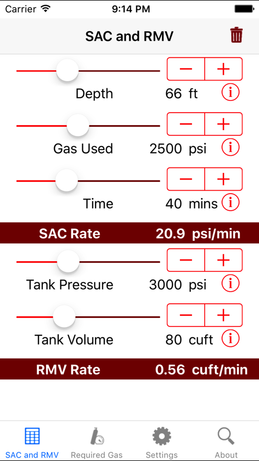 Scuba Gas Manager - 1.1.2 - (iOS)