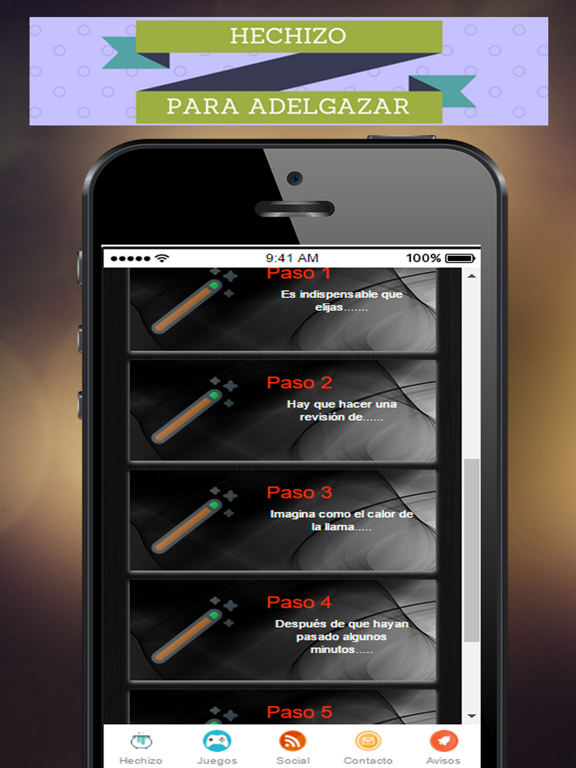 Screenshot #5 pour A+ Hechizo Para Adelgazar