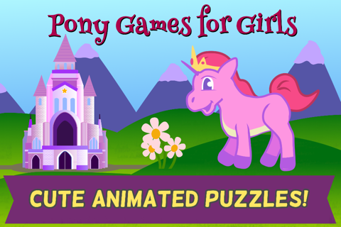 Pony Games for Girls: Little Horse Jigsaw Puzzles - náhled