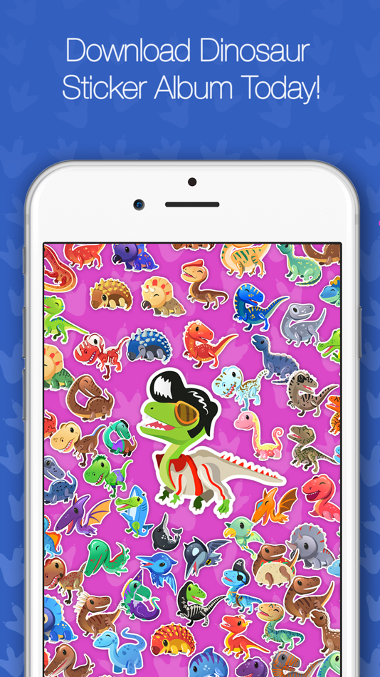 Dino Album Stickers Factory Game - 1.0 - (iOS)