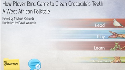 How to cancel & delete Dentist Bird: A West African Folktale from iphone & ipad 1
