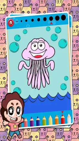 Game screenshot Sea Animals Coloring Pages apk