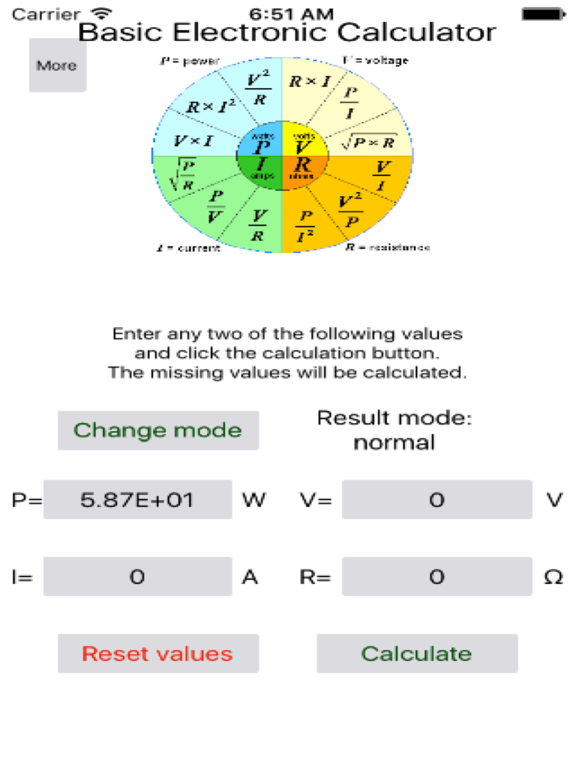 Basic Electronic Calculatorのおすすめ画像1